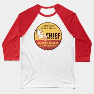 Chief Garden Tractors Baseball T-Shirt